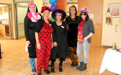 Rosenmontag im Seniorenzentrum Wiesentrift