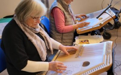 Zithermusik in der Wiesentrift