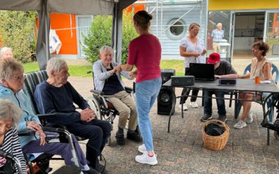 Musik erklingt in unserem Garten